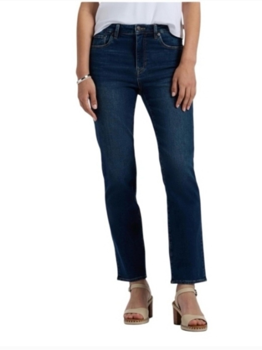 Buffalo David Bitton Women's Dark Indigo Straight Leg Jeans